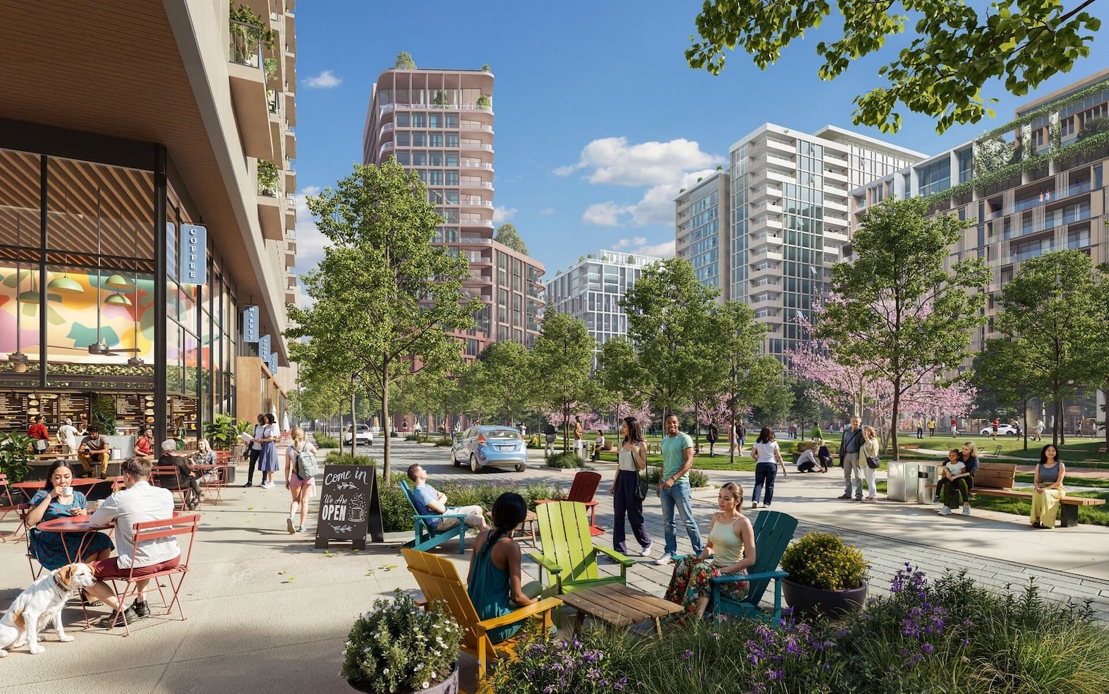 Rendering of the proposed Lloyd Center redevelopment